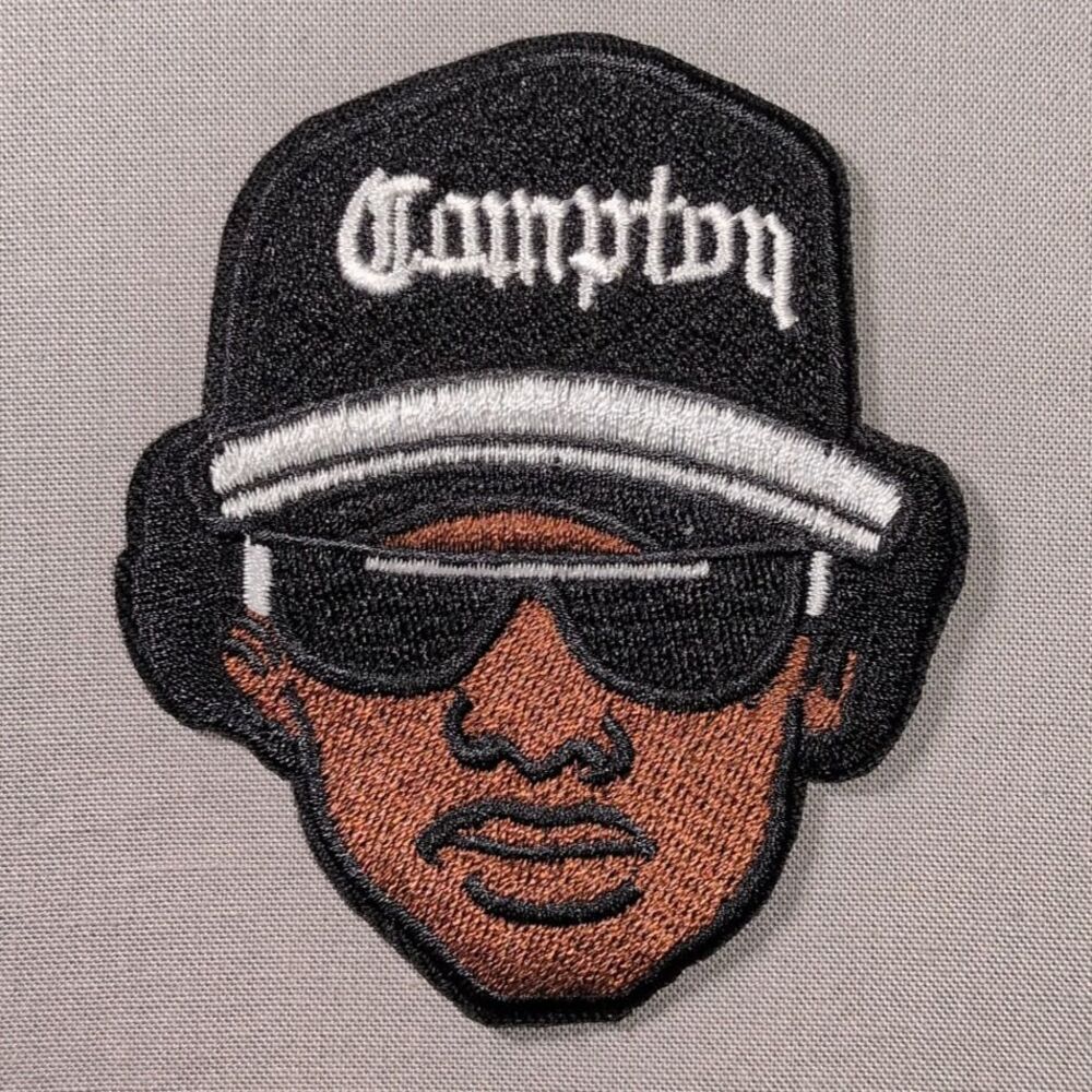 Eazy-E Compton Rap Iron On Patch | Hip Hop Patch